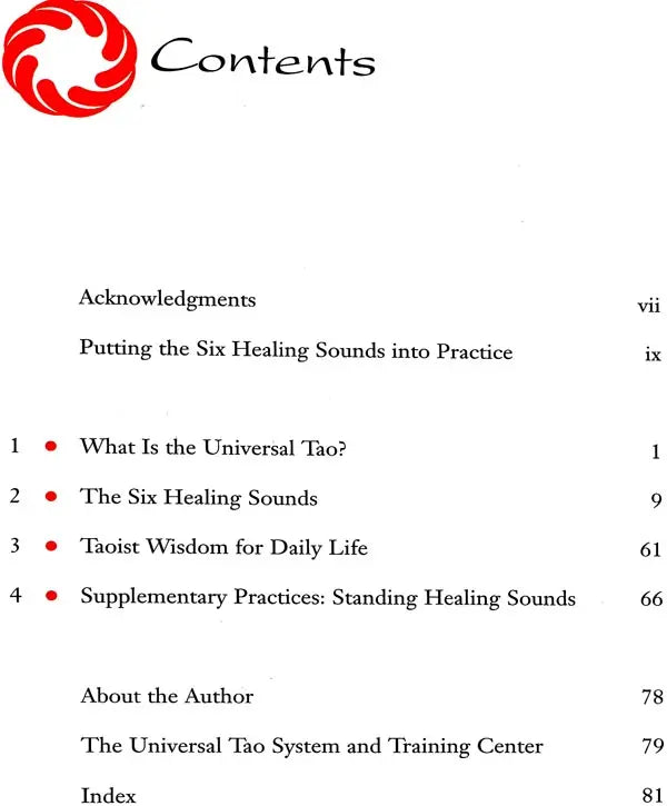 The Six Healing Sounds: Taoist Techniques for Balancing Chi (With C D)
