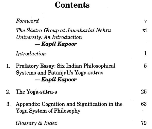 Yoga-Sutra of Patanjali