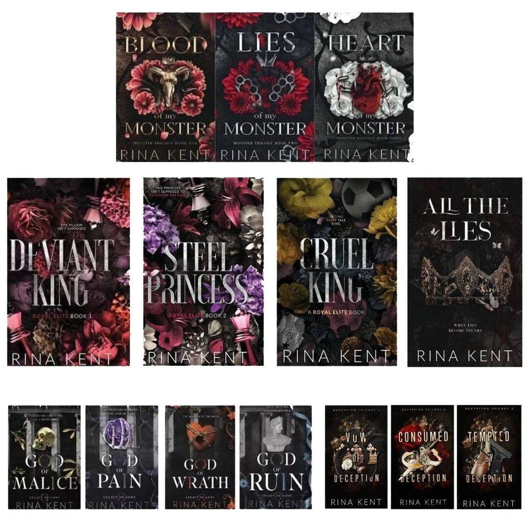 Rina Kent Dark Romance Book Set – 14-Book Collection | NYT Bestselling Series