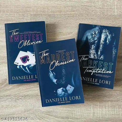Made 3 book series The Darkest Temptation, The Maddest Obsession and The Sweetest Oblivion