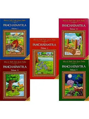 Panchatantra: Classic Folk Tales From India (Set of 5 Volumes)
