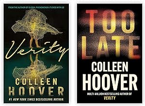 #Best Seller Too Late & Verity By Colleen Hoover 2 Book Collcetinon set