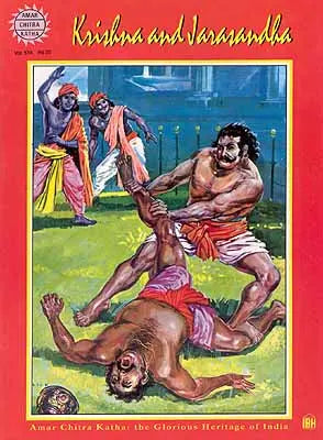 Krishna and Jarasandha