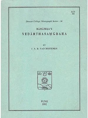 Ramanuja’s Vedarthasamgraha (A Rare Book)