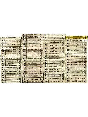 Ancient Indian Tradition and Mythology (82 Volumes) By J. L. Shastri, G. P. Bhatt - Hardcover, ISBN-9788120802896
