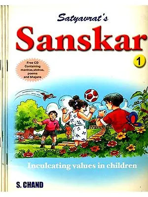 Sanskar (Inculcating Values in Children) With 4 CD's (Set of 4 Books)
