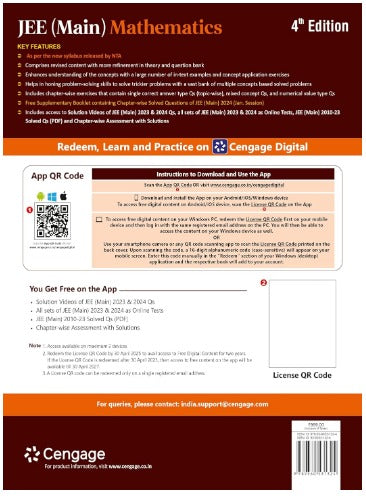 JEE Main Mathematics: 2024 Session 1 by G. TEWANI