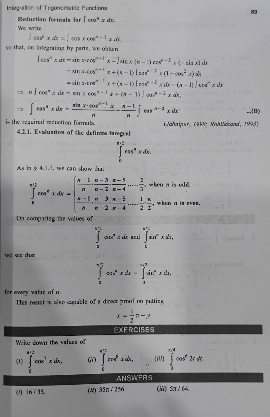 Integral Calculus