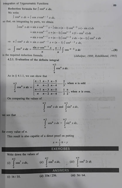 Integral Calculus