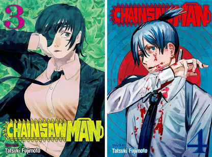 Chainsaw Man Manga Set Vol 1-11 Complete Series Tatsuki Fujimoto Gift Bundle