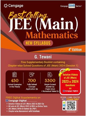 JEE Main Mathematics: 2024 Session 1 by G. TEWANI