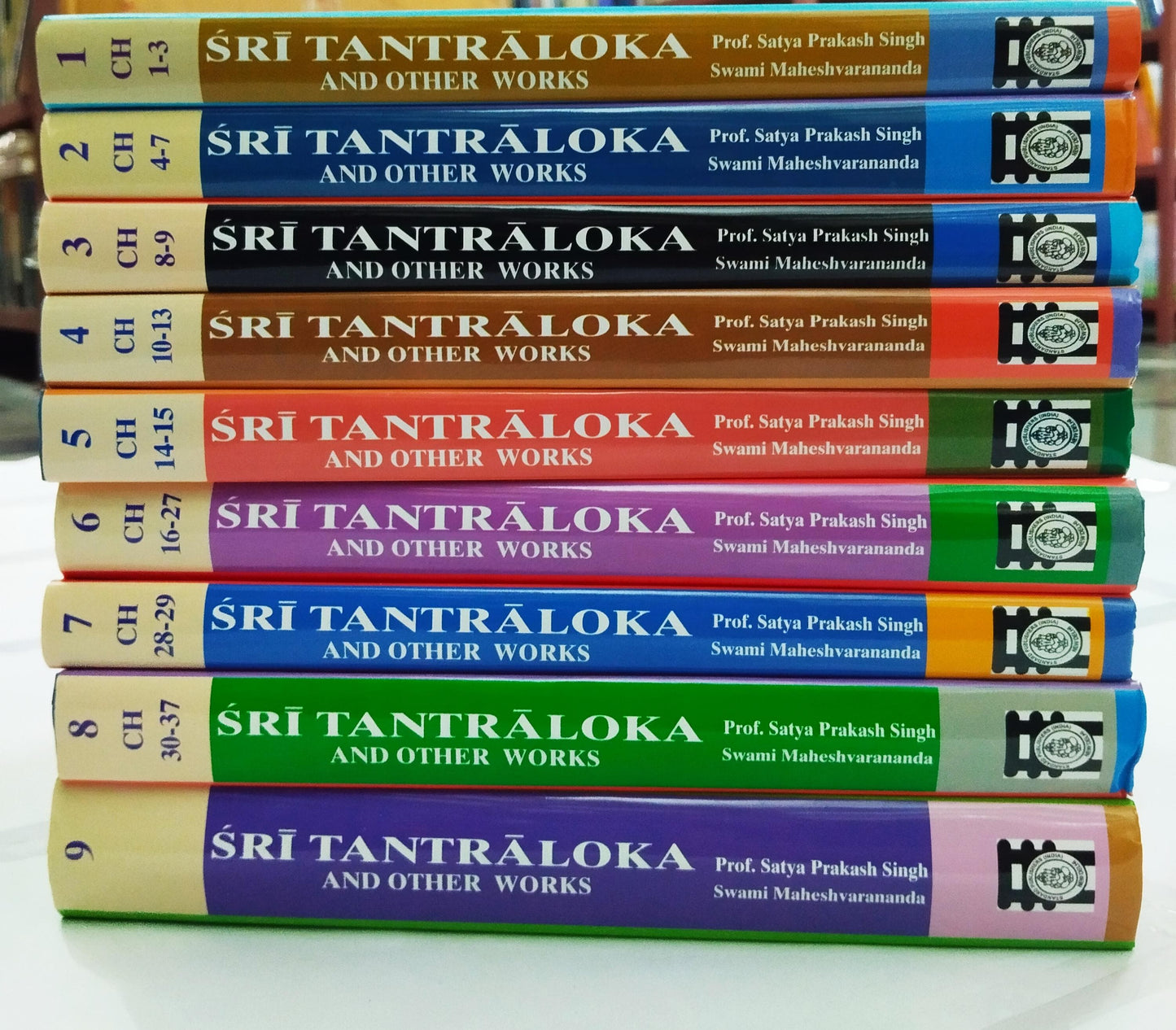 Abhinavagupta's Sri Tantraloka and Other Works (9 vols)
