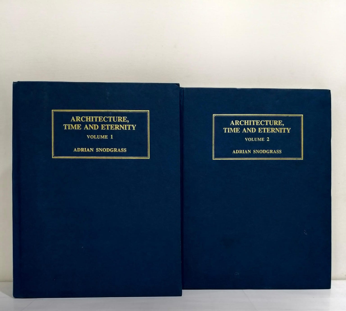 Architecture, time and eternity (2 Volumes)