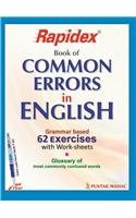 Set-Rapidex Book Of Common Errors In English With Free Lead Pencil [Paperback] Thakur Kbp Sinha