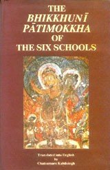 Bhikkhuni Patimokha of the 6 School Chatsumaran Kabil Singh