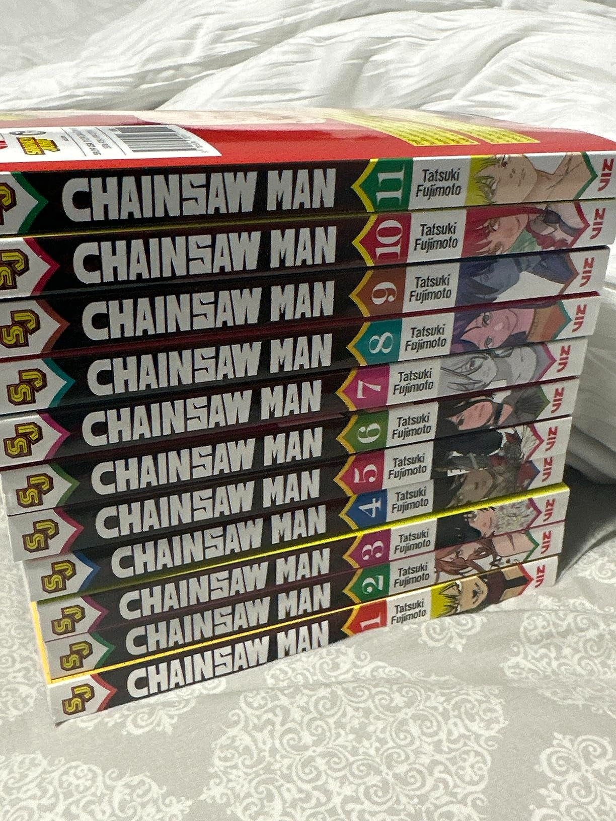 Chainsaw Man Manga Set Vol 1-11 Complete Series Tatsuki Fujimoto Gift Bundle