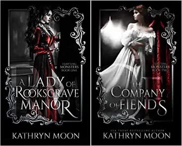 Tempting Monsters 2 books collection set : A Lady of Rooksgrave Manor and The Company of Fiends By Kathryn Moon