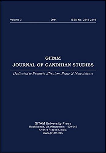 Gitam Journal of Gandhian Studies No. 3 (2 Vol. set) [Hardcover] Dr. M.V.V.S. Murthi