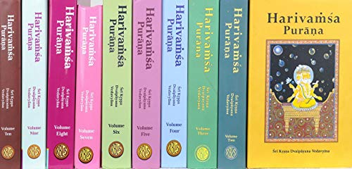 Harivamsa Purana (Set of 10 Volumes) [Hardcover] Sri krsna Dvaidayana Vedavyasa (Author), PURNAPRAJNA DASA (Editor), BHUMIPATI DASA (Translator)