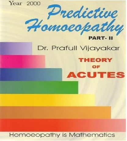 Dr. Prafull Vijayakar Predictive Homoeopathy 6-Books Combo (English)