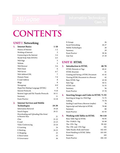 CBSE All In One Computer Application Class 10 for 2021 Exam