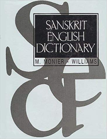 Sanskrit English Dictionary by M. Monier-Williams. (Munshiram Manoharlal,2002) [Hardcover] [Unknown Binding]