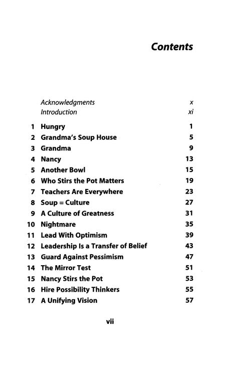 Soup: A Recipe to Nourish Your Team and Culture