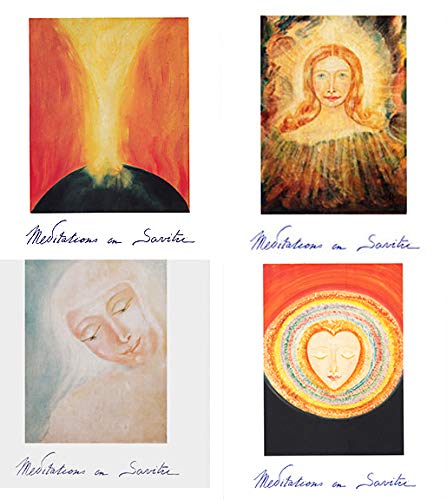 Meditations on Savitri Volumes I, II, III, IV [Hardcover]
