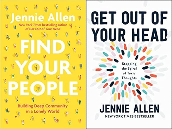 Find Your People & Get Out of Your Head 2 Books Set Collection