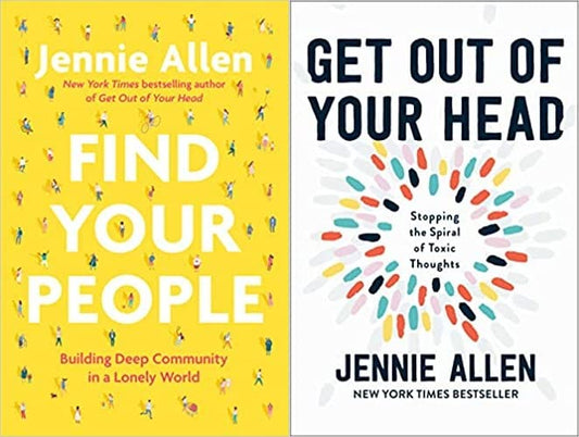 Find Your People & Get Out of Your Head 2 Books Set Collection