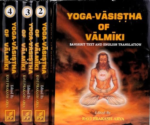 The Yoga-Vasistha of Valmiki, 4 Vols set with Sanskrit Text and English Translation by Ravi Prakash Arya