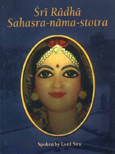 Sri Radha Sahasra-nama-stotra ((Transliteration and Translation)) [Paperback] PURAN PRAJNA DASA