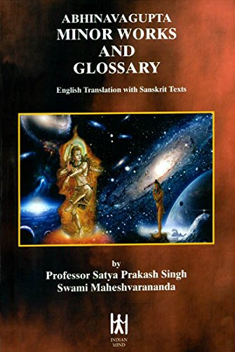 Abhinavgupta Minor Works and Glossary