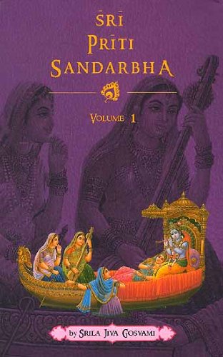 Sri Priti Sandarbha (Vol. 1) [Hardcover] Srila Jiva Gosvami