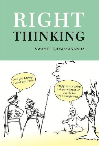 Right Thinking (New) [Paperback] Swami Tejomayananda