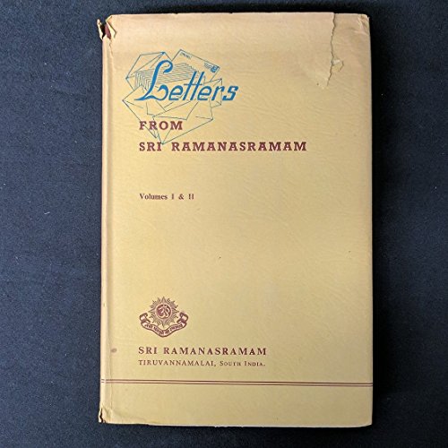 LETTERS FROM SRI RAMANASRAMAM [Hardcover] Nagamma, Suri