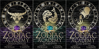 Zodiac Academy Series 6 books Collection Set by Caroline Peckham ( The Awakening , Ruthless Fae, The Reckoning, Shadow Princess, Cursed Fates, Fated Throne )