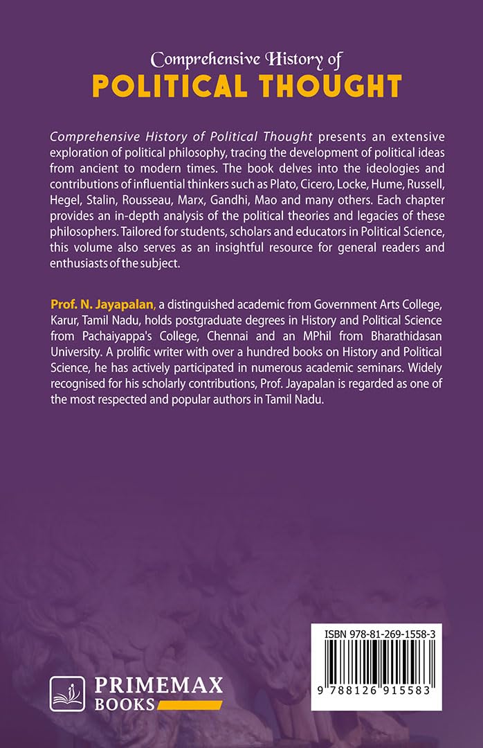 Comprehensive History of Political Thought