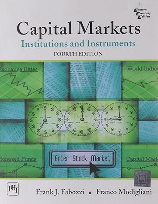 Capital Markets Institutions and Instruments (USED)