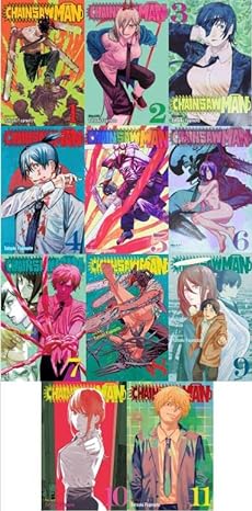 Chainsaw Man Collection 13 book set volumes 1-11  ISBN-1974741427