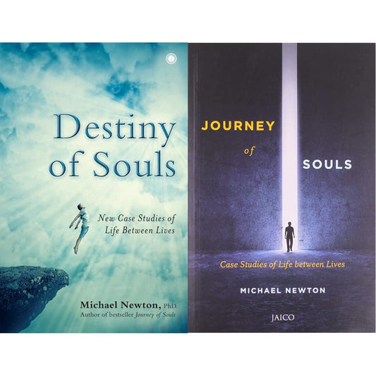 Michael Newton 2 Books Collection Set (Destiny of Souls & Journey of Souls)