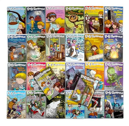 Give the Gift of Mystery: The Complete A to Z Mysteries Boxed Set (26 book)