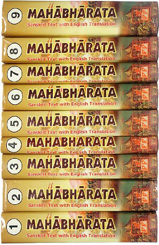 Mahabharata of Vyasa: Sanskrit Text with English Translation (Set of 9 Volumes) [Hardcover] M. N. Dutt