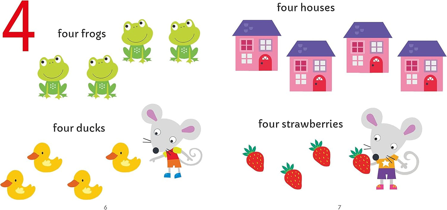 Usborne Numbers Matching Games and Book