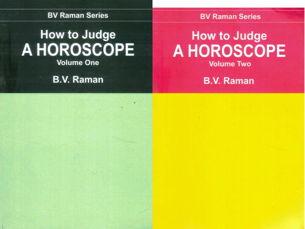 How to Judge a Horoscope (Volume 1 and 2)