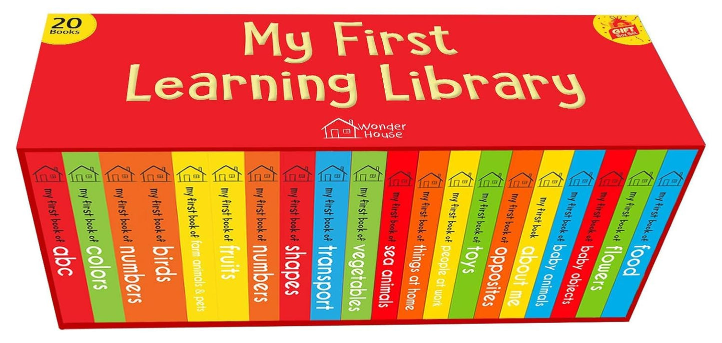 My First Complete Learning Library: Boxset of 20 Board Books