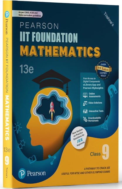 Pearson IIT Foundation : Mathematics Class 9 (13th Edition)