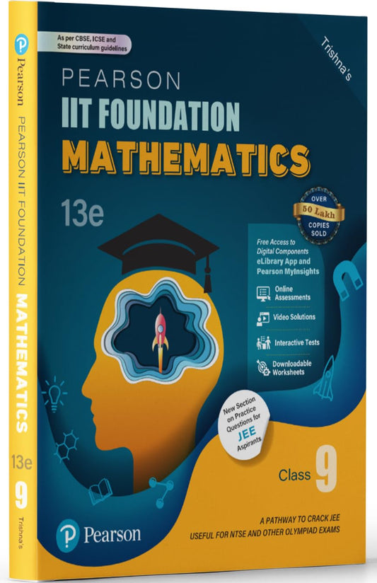 Pearson IIT Foundation : Mathematics Class 9 (13th Edition)
