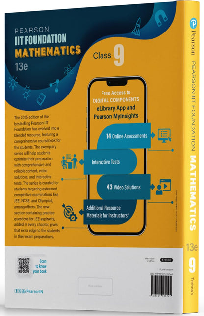 Pearson IIT Foundation : Mathematics Class 9 (13th Edition)