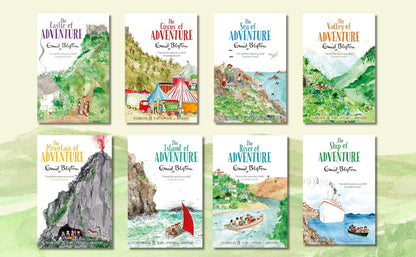 Enid Blyton Adventure Series Books 1 - 8 Collection Set